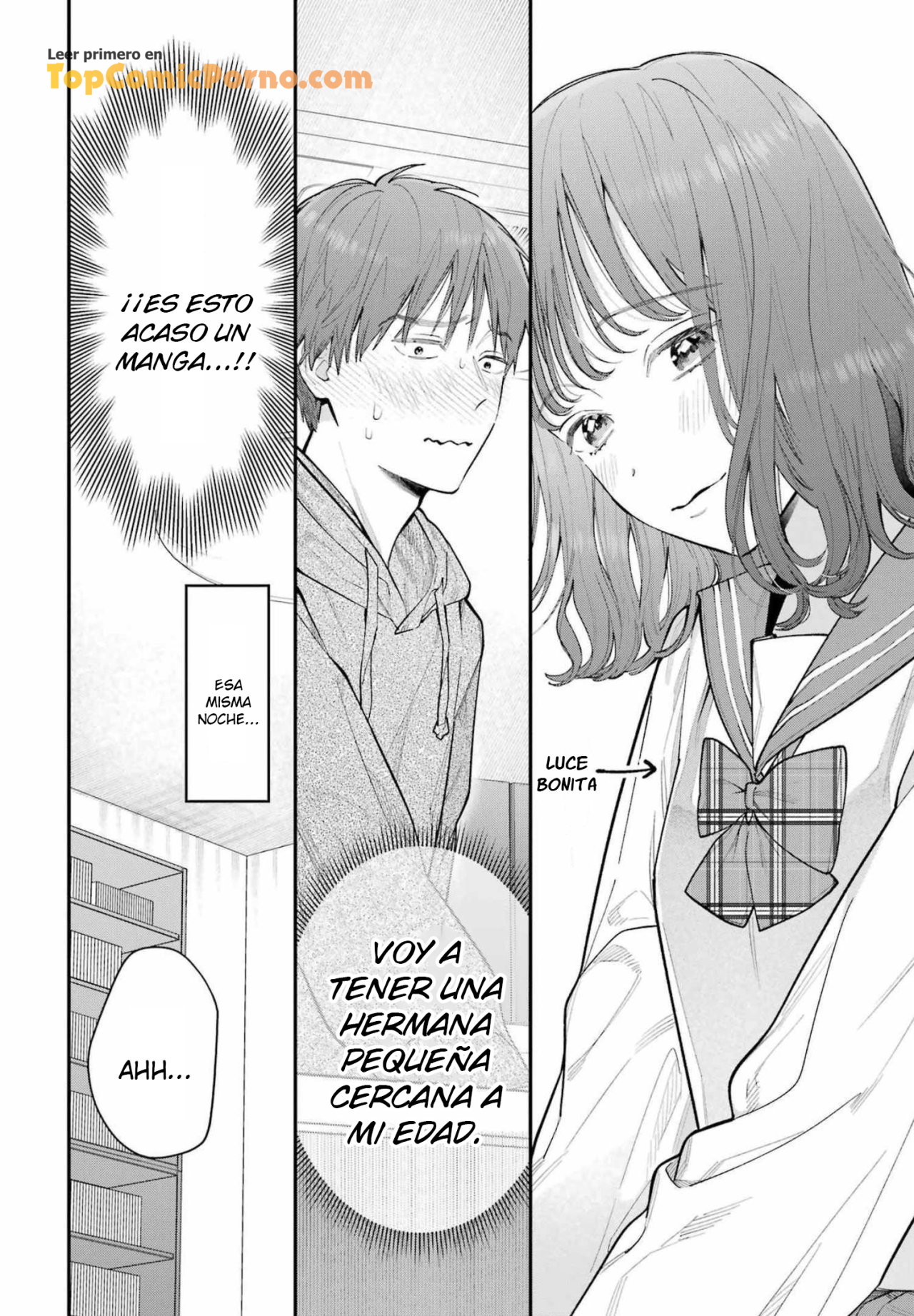 Jigoku Ni Ochite Yo Onii chan Jigoku ni Ochite yo, Onii-chan - Capitulo 1 - Aparece la hermana