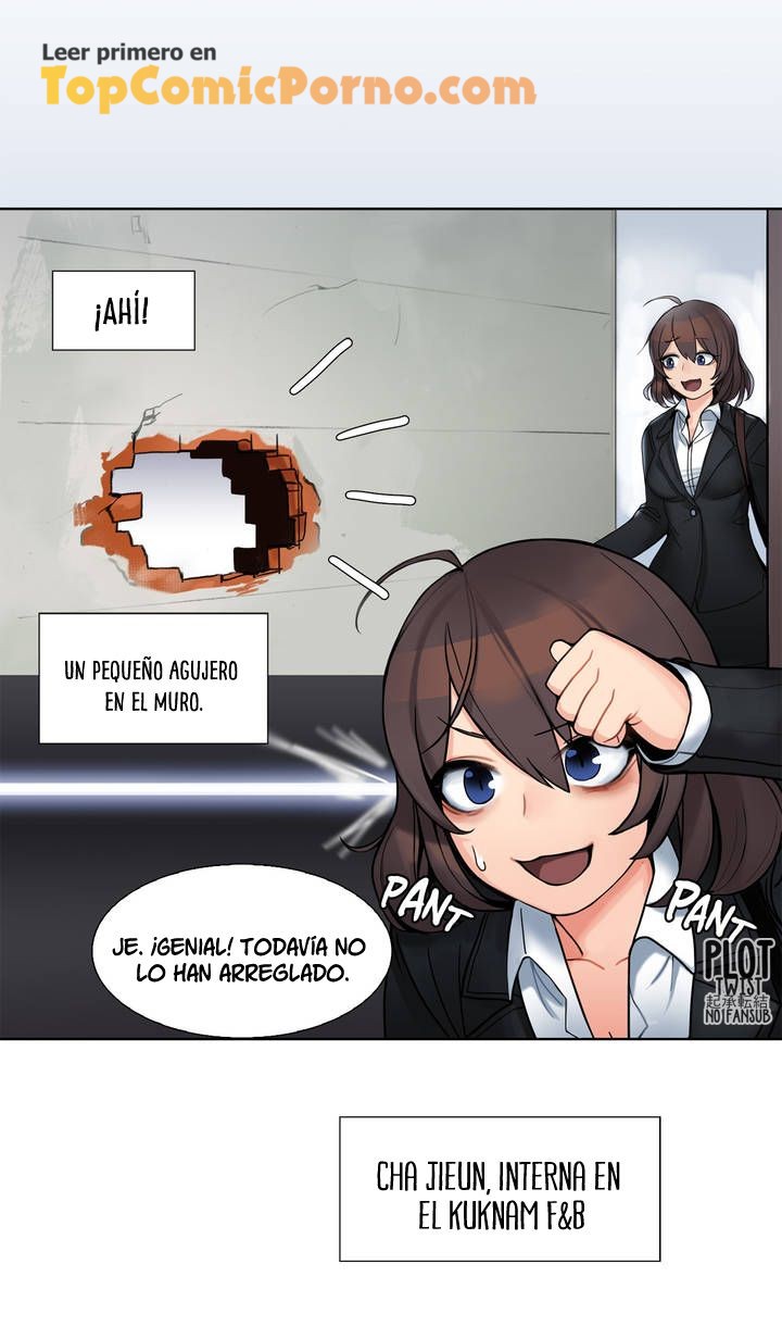 The Girl That Got Stuck in the Wall Capítulo manhwa Dragontranslation net