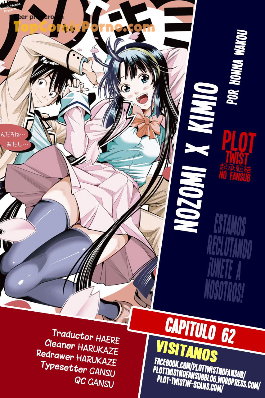 Capitulo 63 - nozokimi(FINAL) Capitulo 62 - la pareja predestinada Capitulo...